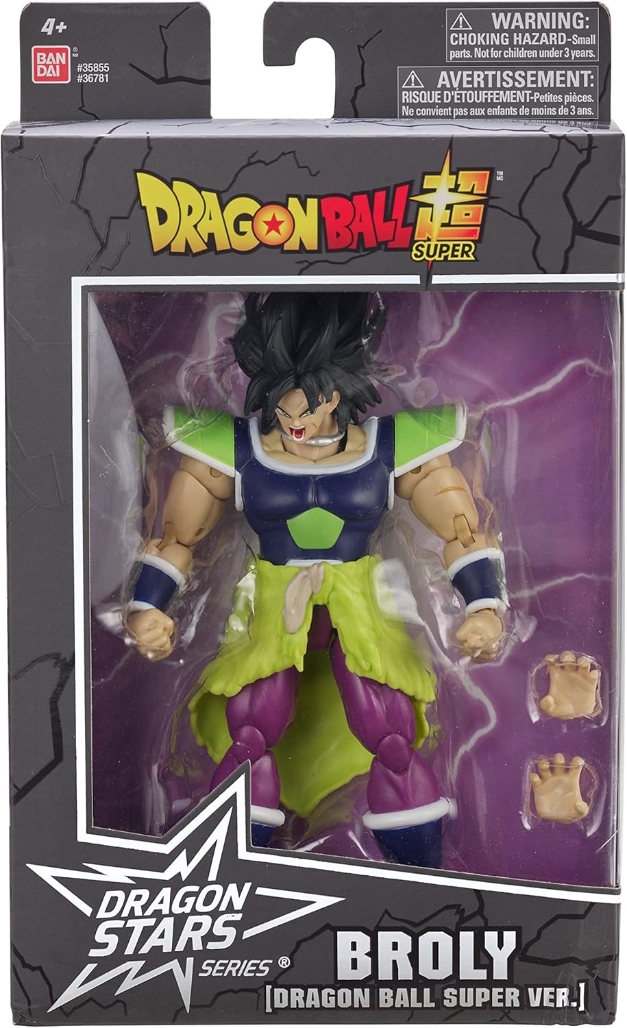 Bandai Dragon Ball Super: Dragon Stars Series - Broly 6.5" Action Figure