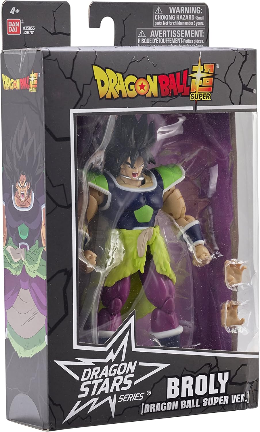 Bandai Dragon Ball Super: Dragon Stars Series - Broly 6.5" Action Figure