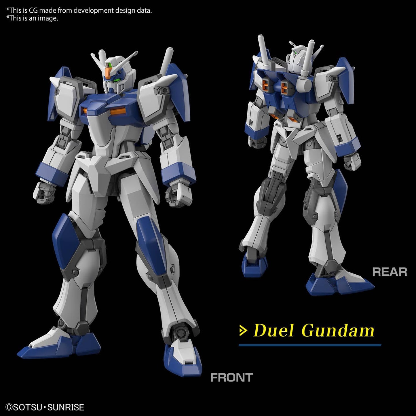 Bandai Gundam  - HG 1/144 Duel Blitz Gundam Model Kit