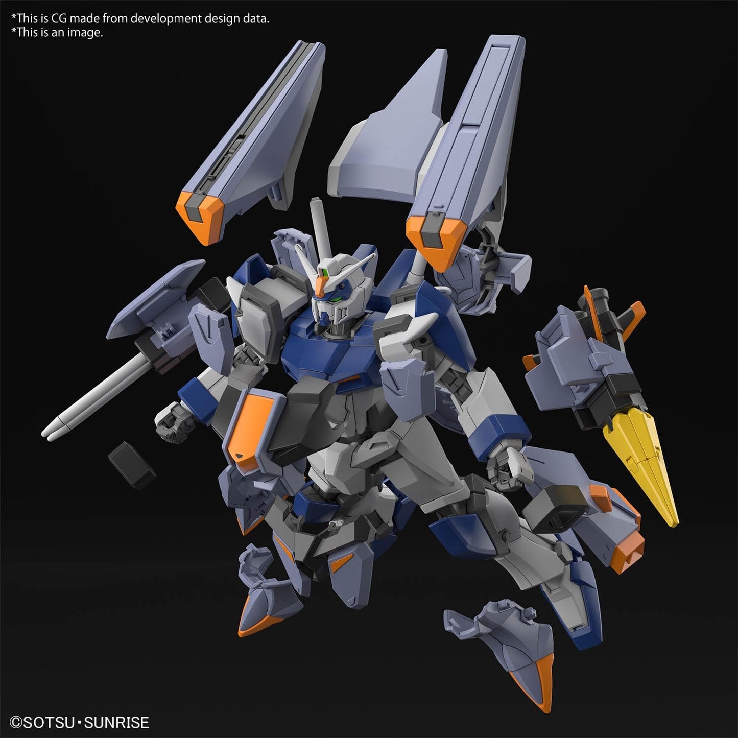 Bandai Gundam  - HG 1/144 Duel Blitz Gundam Model Kit