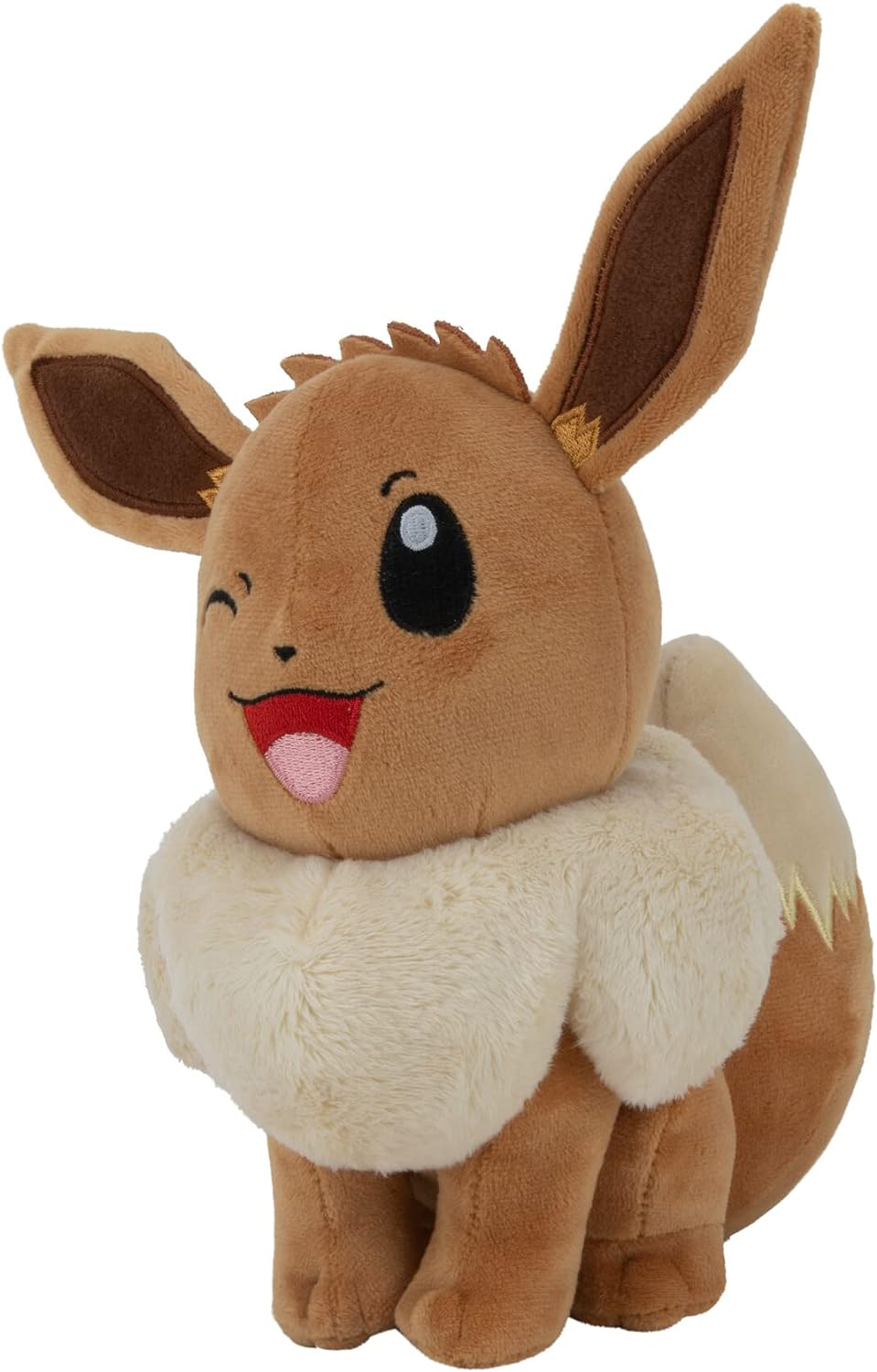 Pokemon Official & Premium Quality 8" 20cm Plush - Winking Eevee