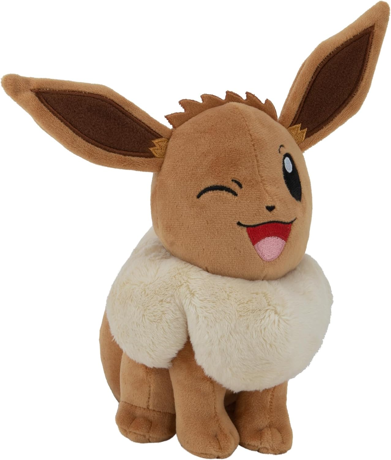 Pokemon Official & Premium Quality 8" 20cm Plush - Winking Eevee