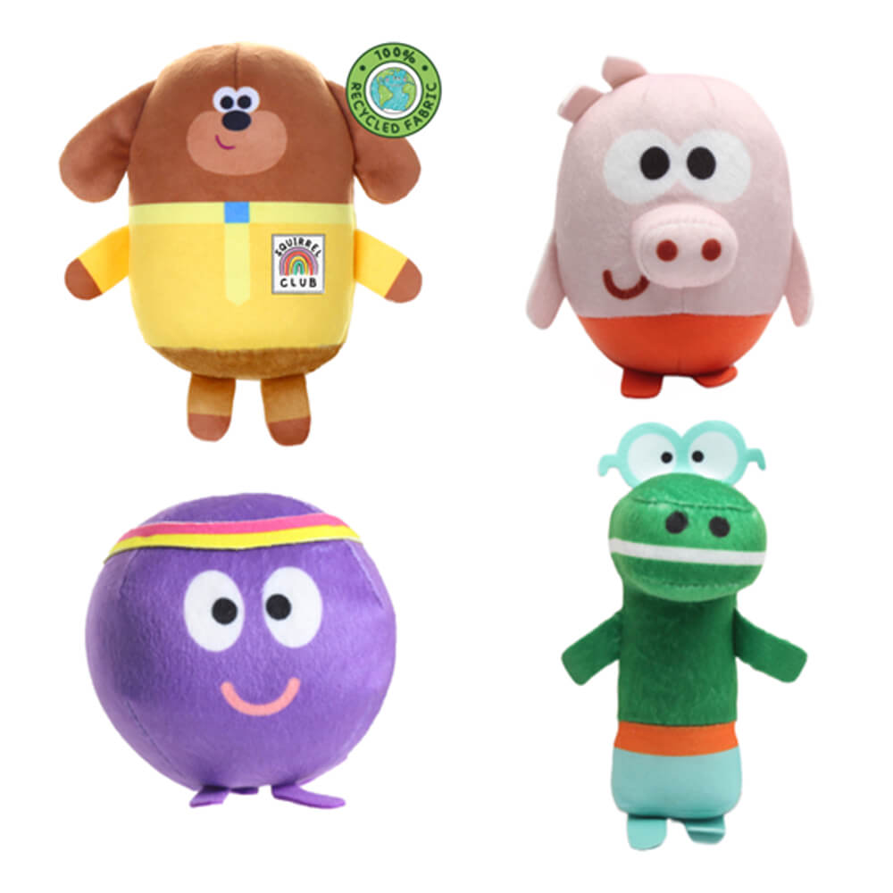 Hey Duggee Diddy Duggee and Squirrels 12cm Plush - Happy