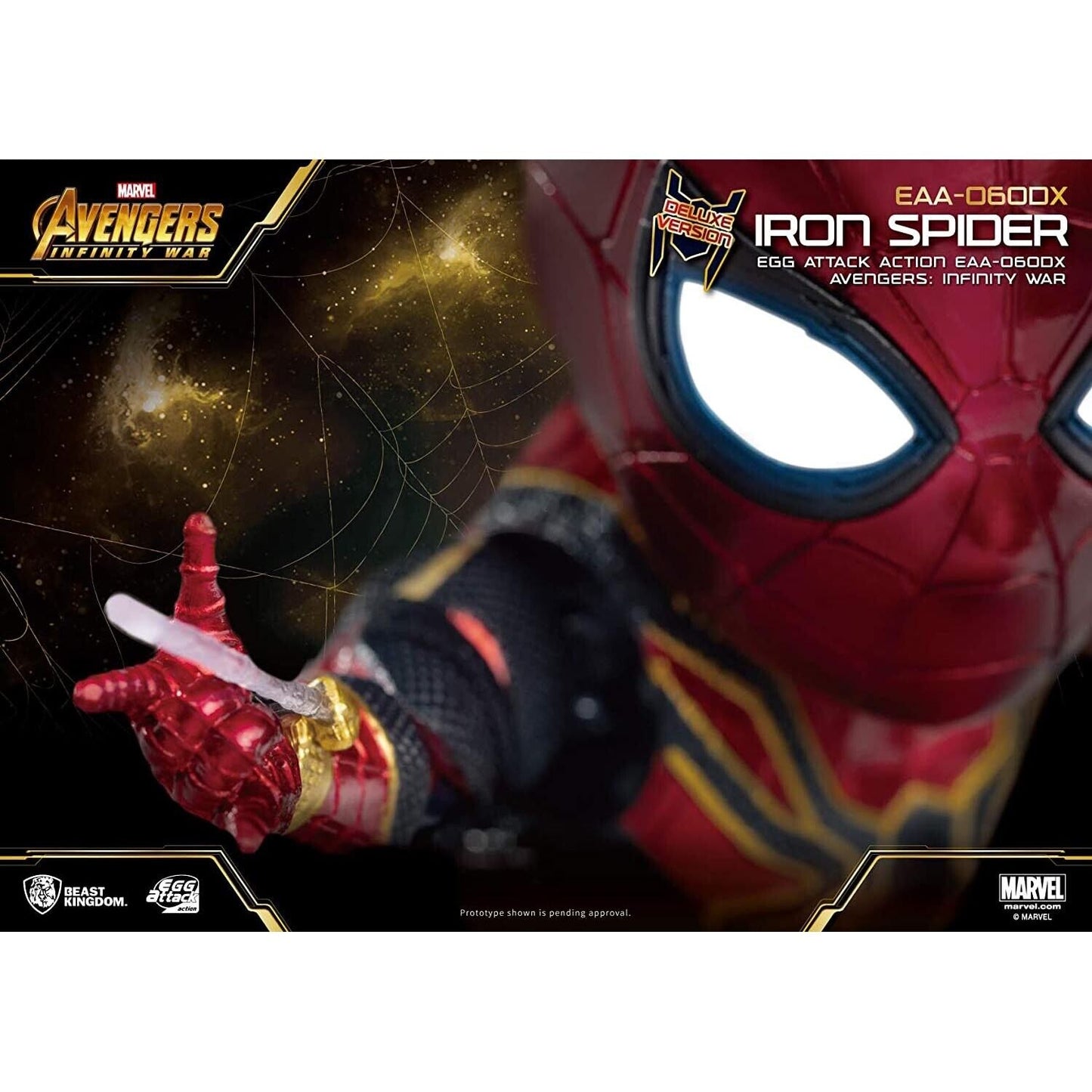 Beast Kingdom Egg Attack Action Avengers Infinity War Iron Spider Deluxe Figure