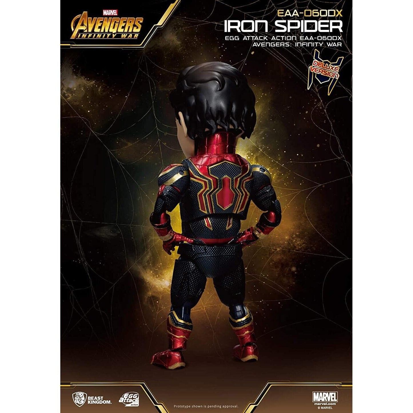 Beast Kingdom Egg Attack Action Avengers Infinity War Iron Spider Deluxe Figure