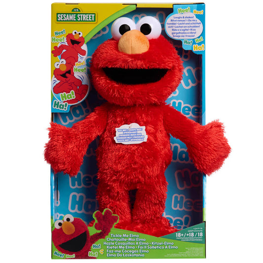 Sesame Street Animated Tickle Me Elmo 35cm Plush