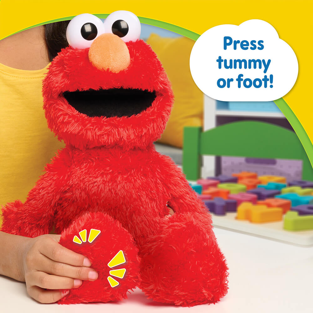 Sesame Street Animated Tickle Me Elmo 35cm Plush
