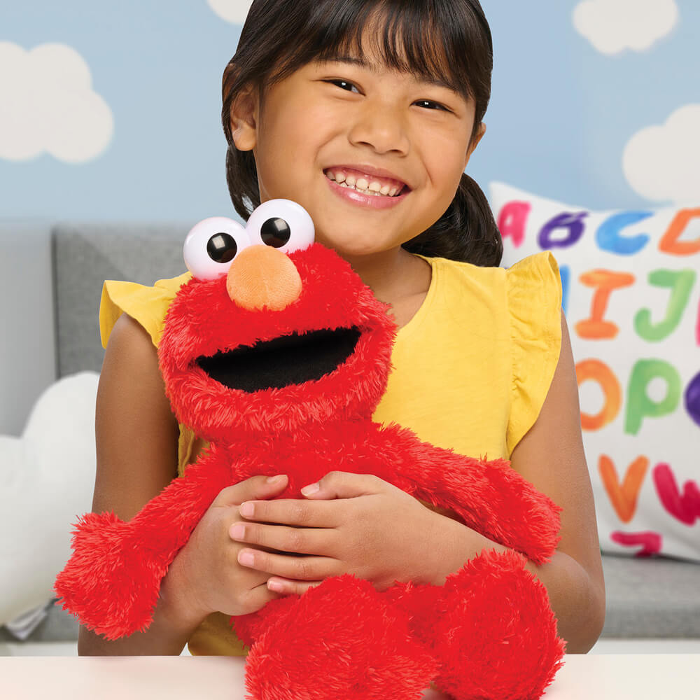 Sesame Street Animated Tickle Me Elmo 35cm Plush