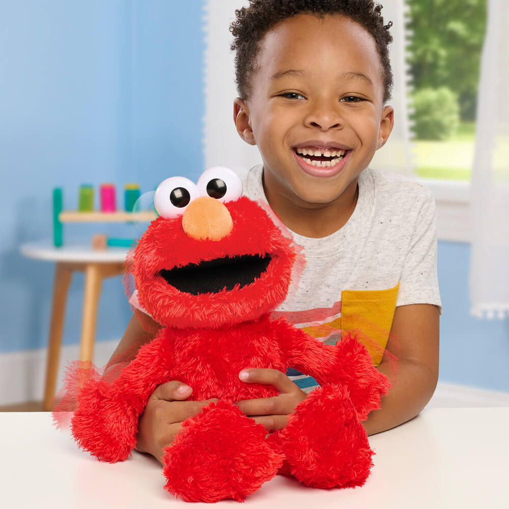 Sesame Street Animated Tickle Me Elmo 35cm Plush