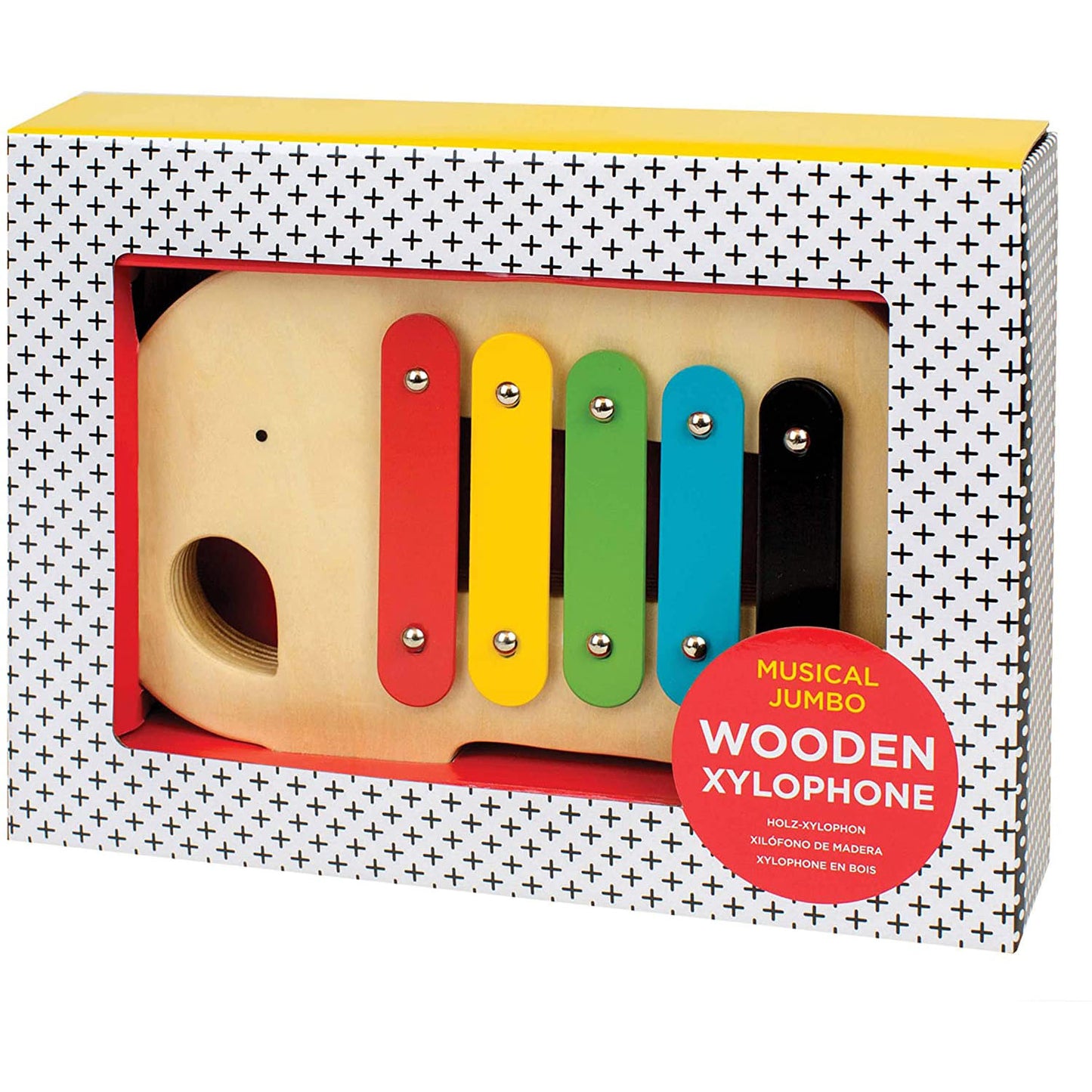 Petit Collage Jumbo Wooden Xylophone Musical Instrument