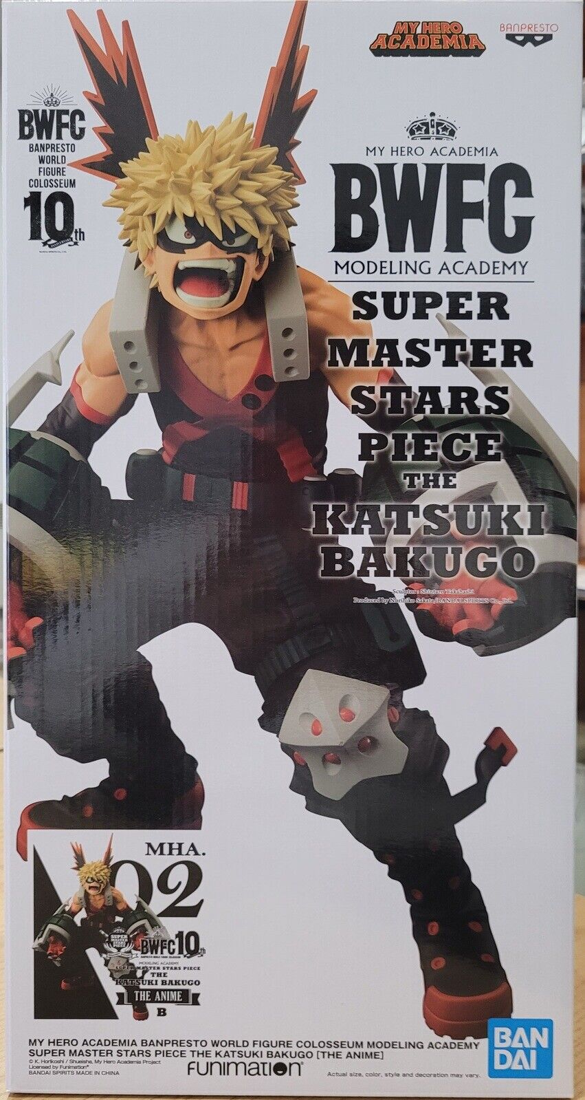 Bandai My Hero Academia - World Figure Colosseum Modeling Academy Super Master Stars Piece: Katsuki Bakugo