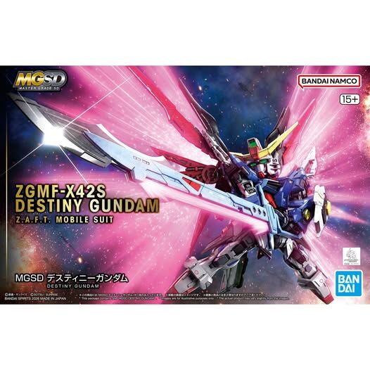Bandai MGSD Destiny Gundam Model Kit