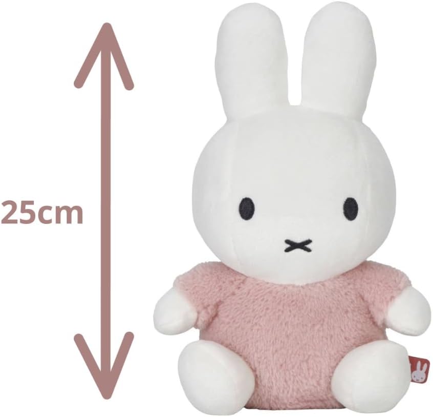 Miffy Fluffy Cuddle Pink 25cm Plush