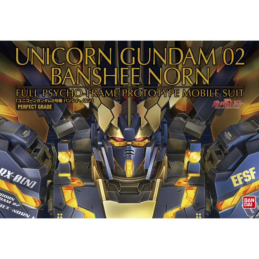 Bandai PG Gundam 1/60 RX-0 Unicorn Gundam 02 Banshee Norn Model Kit