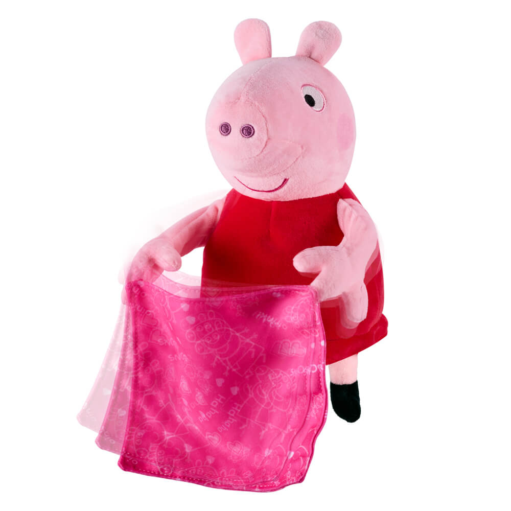 Licensed Peppa Pig Peek a Boo Peppa Pig Plush 19cm