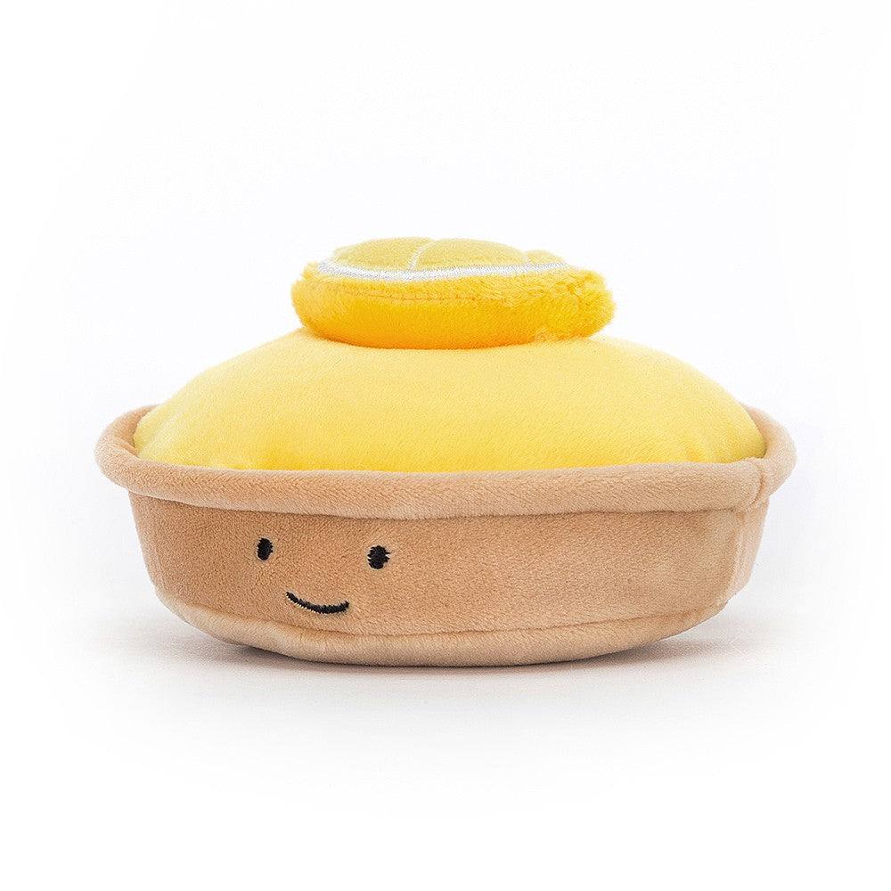 Jellycat Pretty Patisserie Tarte Au Citron Plush 10cm