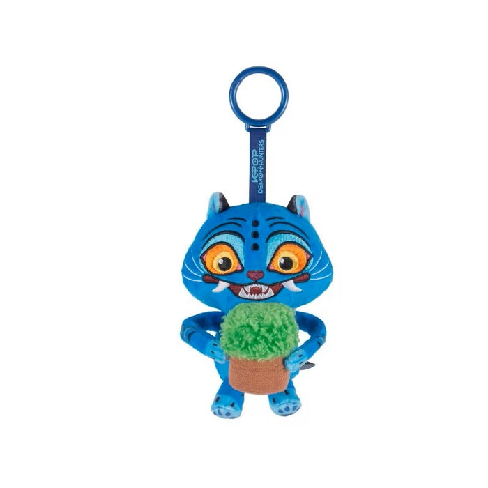 KPop Demon Hunter Retractable 4" 10cm Clip-On Plush - Derpy