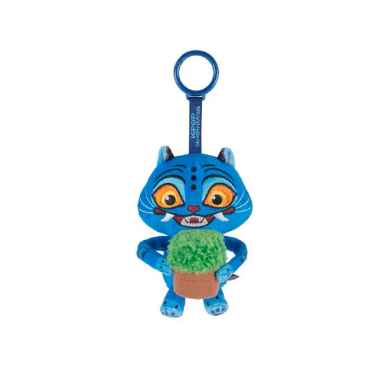 KPop Demon Hunter Retractable 4" 10cm Clip-On Plush - Derpy