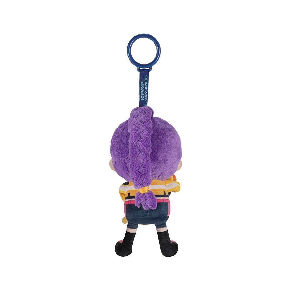 KPop Demon Hunter Retractable 4" 10cm Clip-On Plush - Rumi