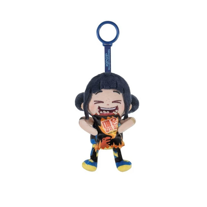KPop Demon Hunter Retractable 4" 10cm Clip-On Plush - Zoey