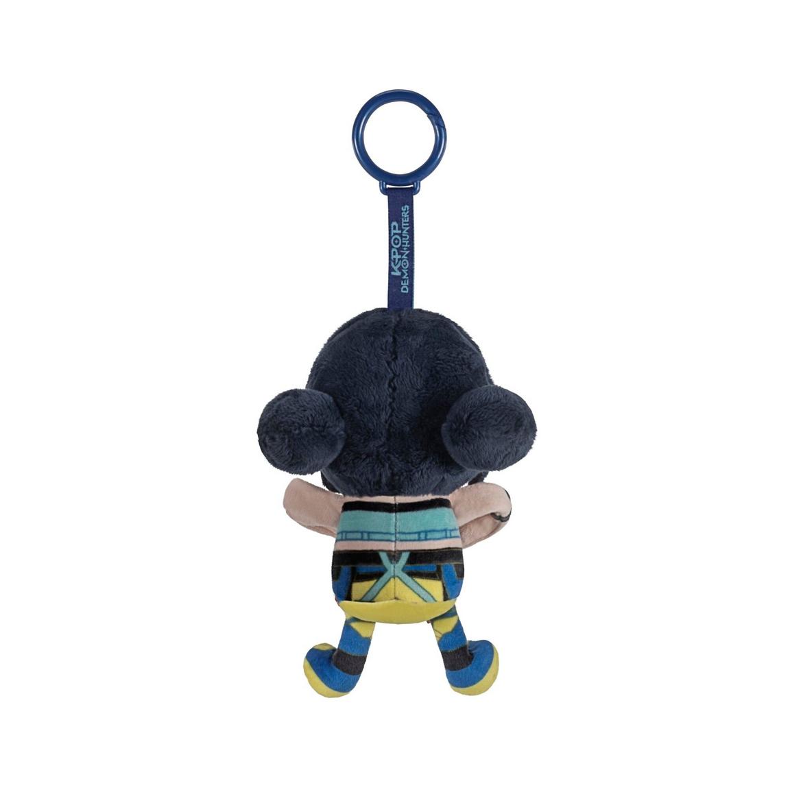 KPop Demon Hunter Retractable 4" 10cm Clip-On Plush - Zoey