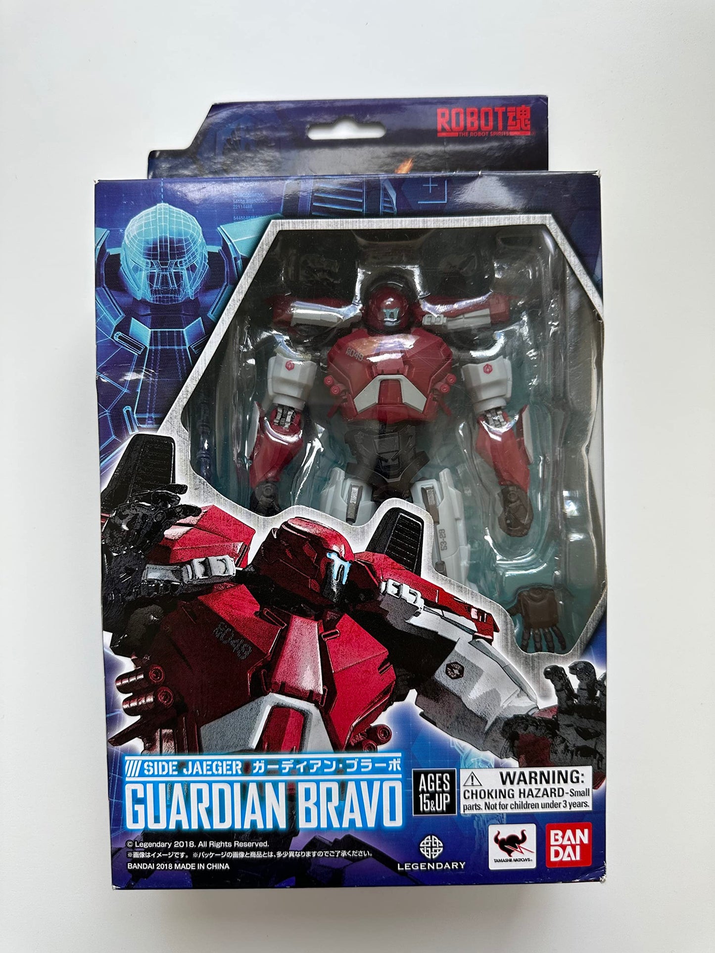Bandai Pacific Rim: Uprising - Robot Spirits Side Jaeger Guardian Bravo Figure