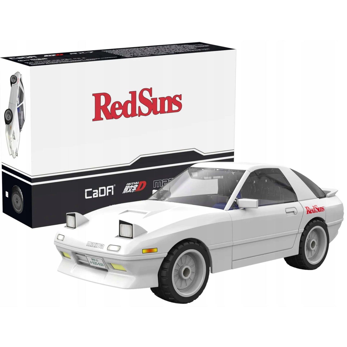 CaDa Initial D Ryosuke Takahashi Mazda RX-7 FC3S Model Kit