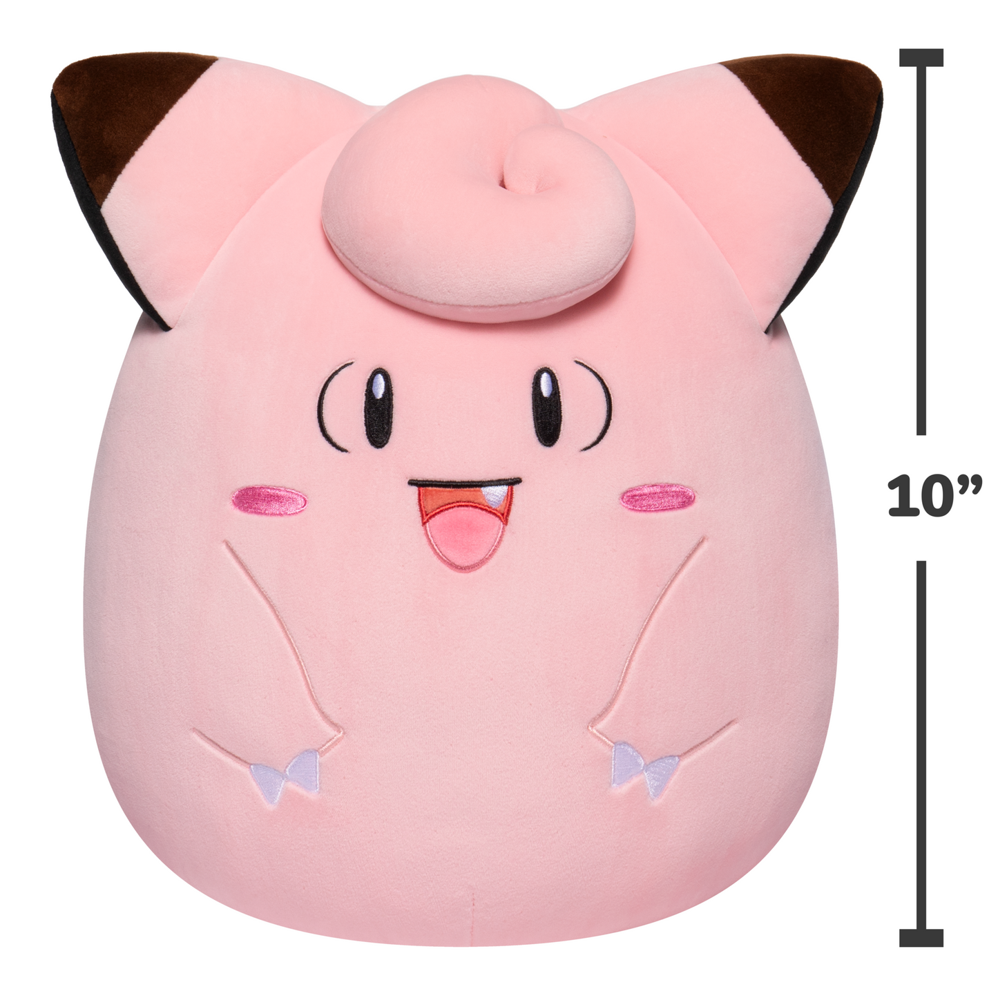 Pokemon - Clefairy Squishmallow 10" 25cm Super Soft Plush