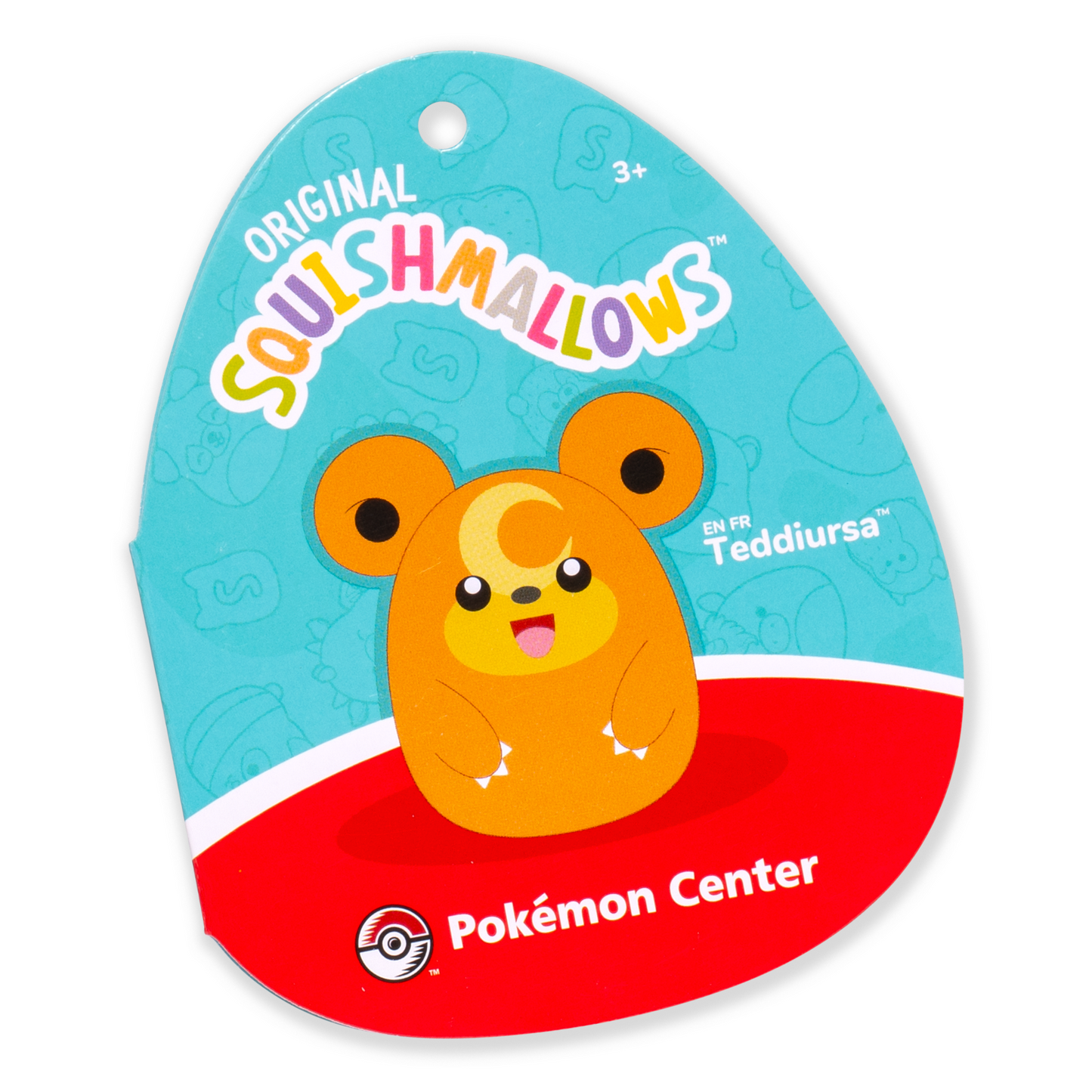 Pokemon - Teddiursa Squishmallow 10" 25cm Super Soft Plush