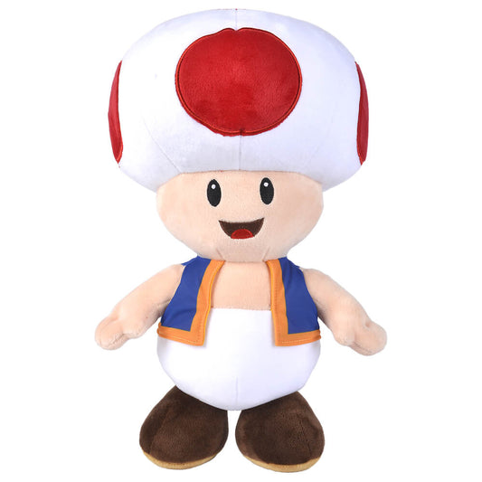Licensed Super Mario Large Toad Plush 40cm