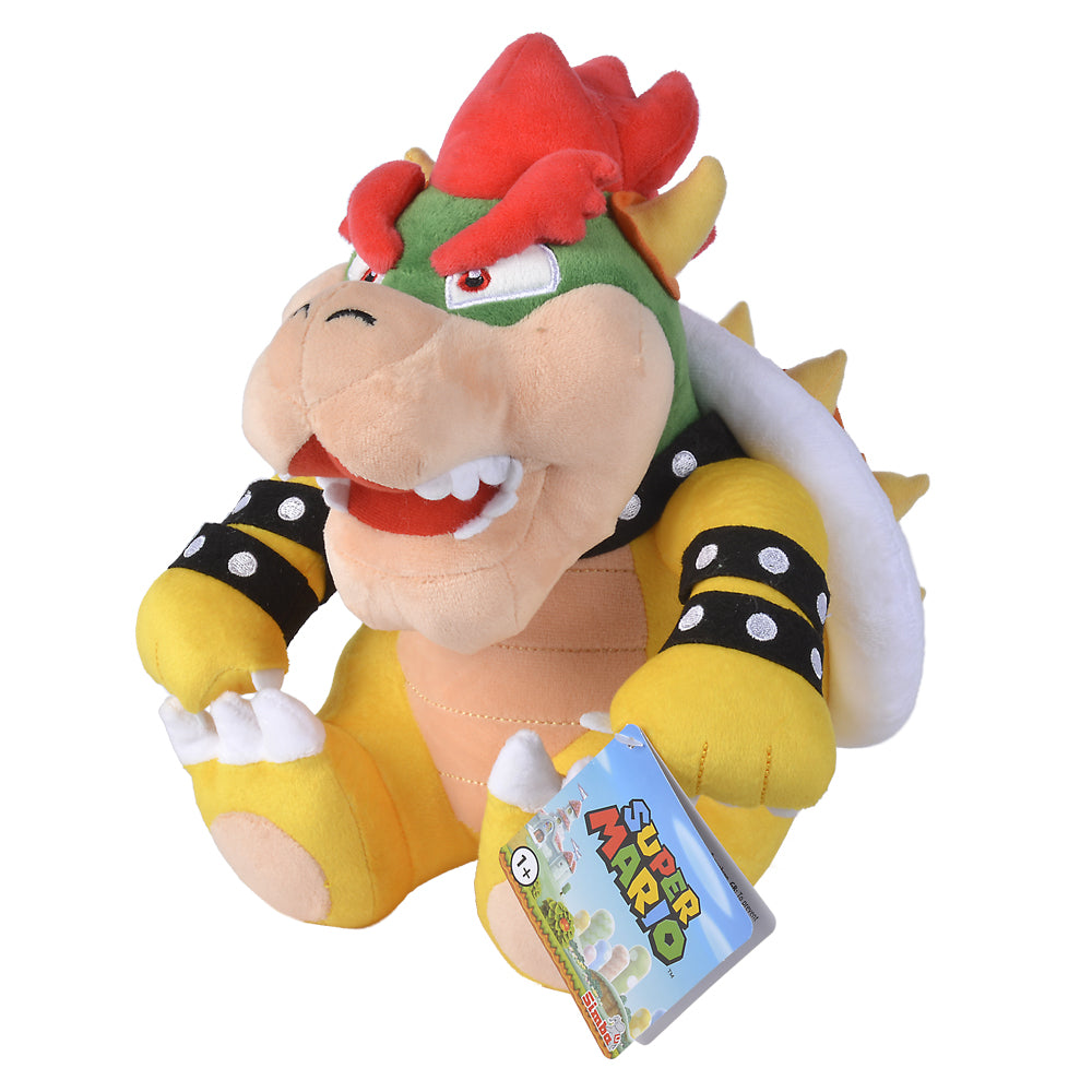 Licensed Super Mario Bowser Plush 30cm