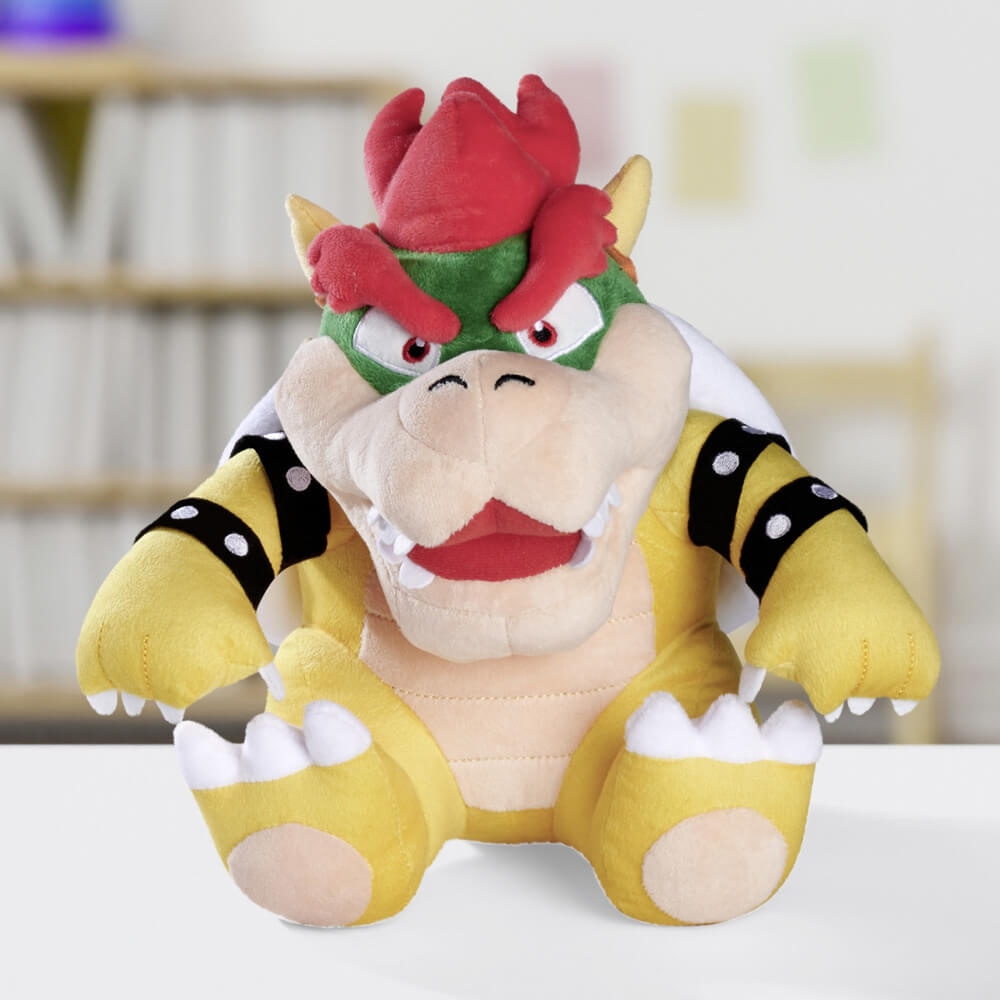 Licensed Super Mario Bowser Plush 30cm