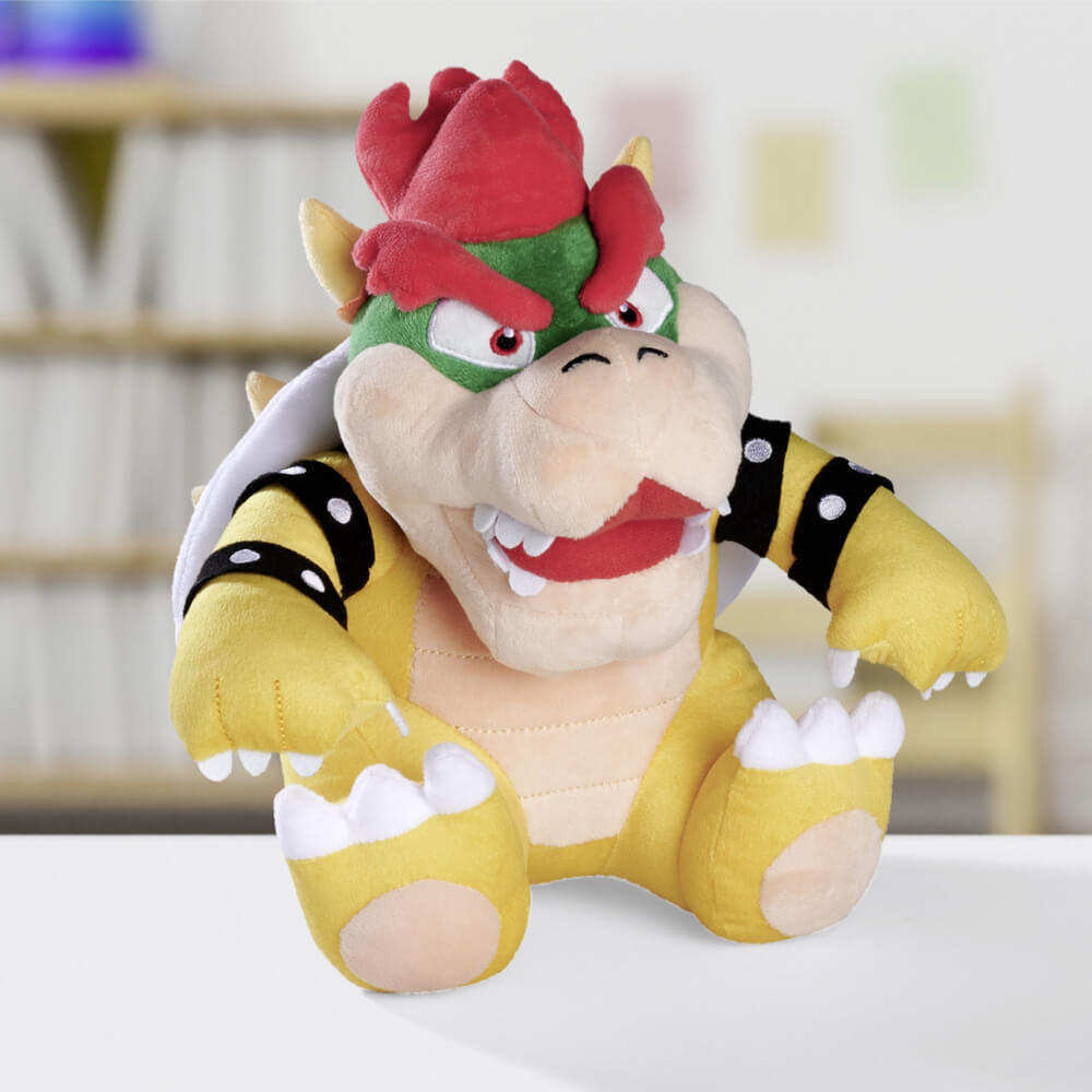 Licensed Super Mario Bowser Plush 30cm