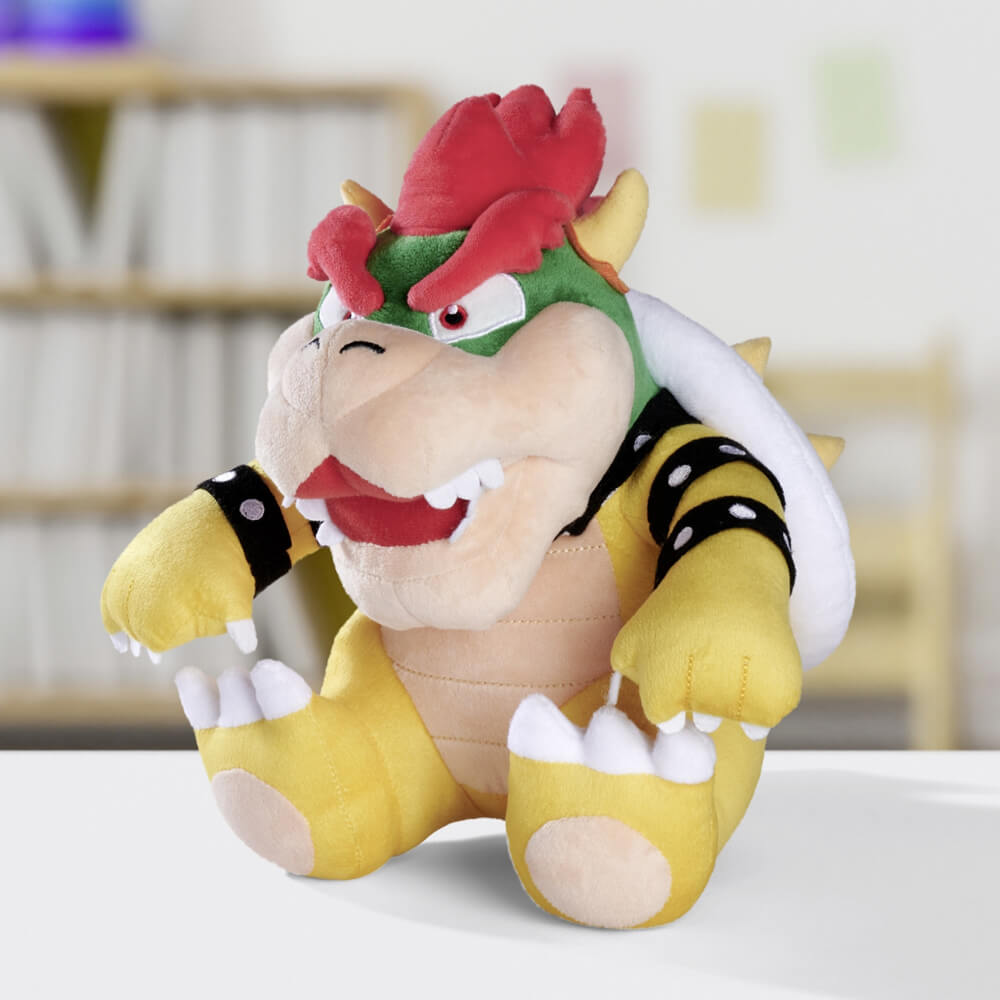 Licensed Super Mario Bowser Plush 30cm