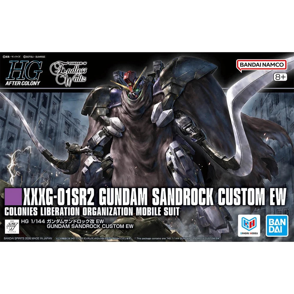 Bandai Gundam  - HG 1/144 Gundam Sandrock Custom EW Model Kit