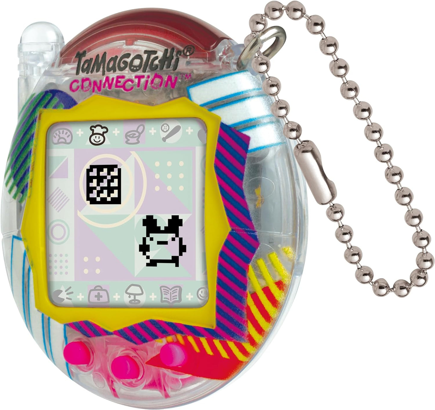 Bandai Tamagotchi Connection - Clear Retro
