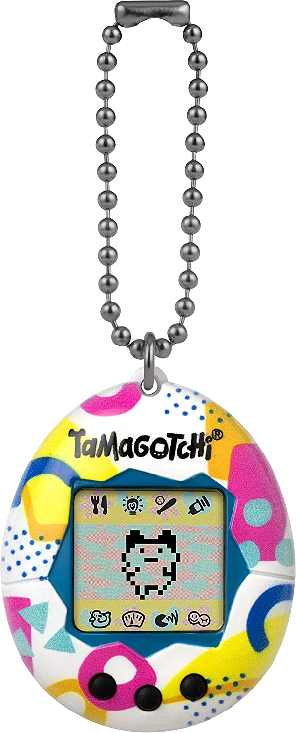 Genuine Bandai Tamagotchi Gen 1 - Memphis Style