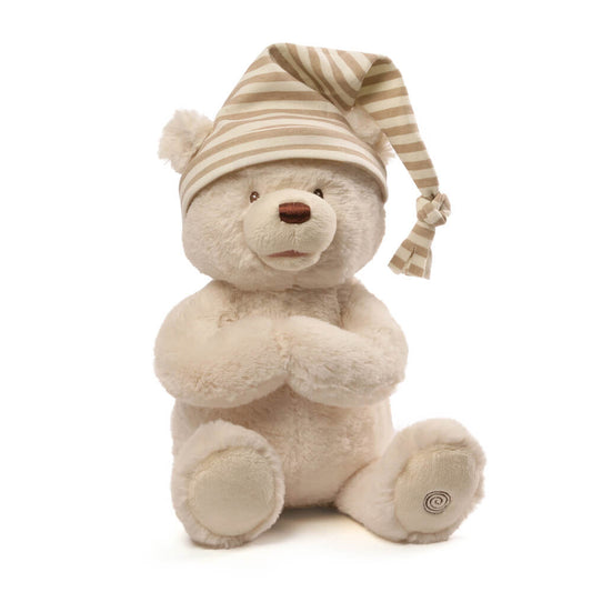 Gund Animated: Goodnight Prayer Bear Plush 38cm