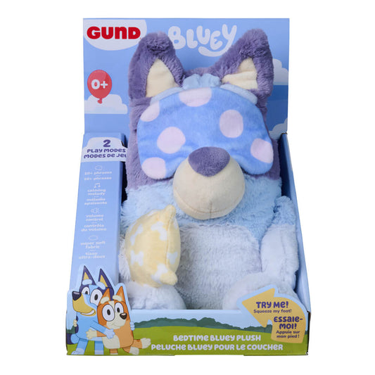 Gund Animated Bedtime Bluey Plush 35cm