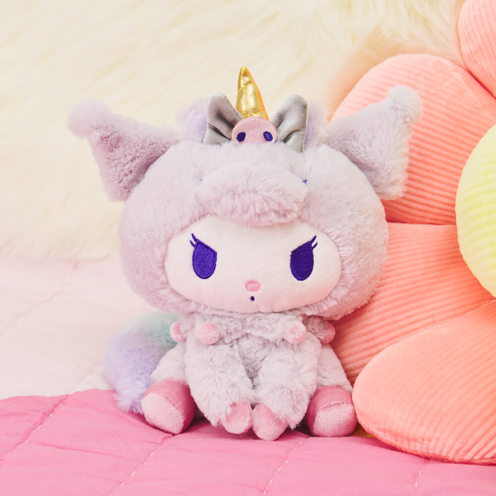 Gund Kuromi Unicorn Small Plush 20cm