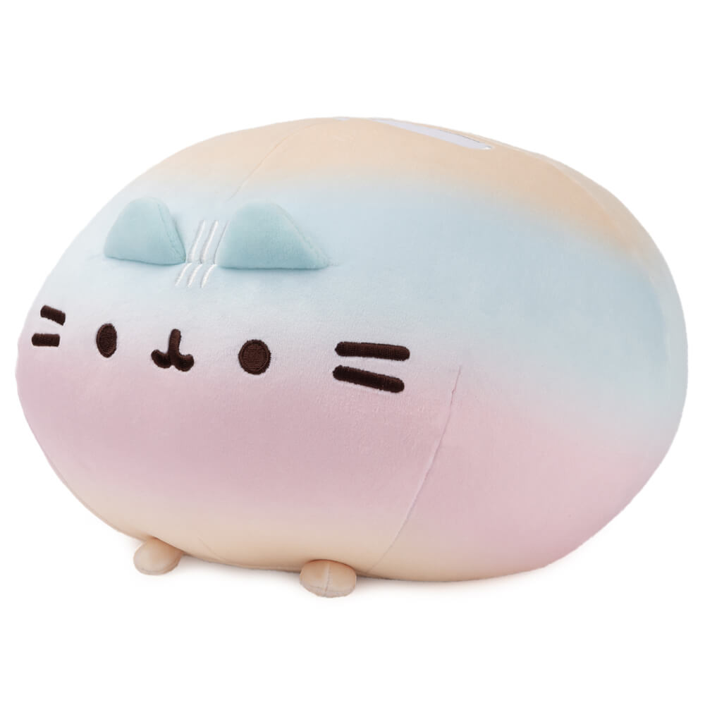 Gund Pusheen Squisheen Round Super Soft Plush 28cm Rainbow