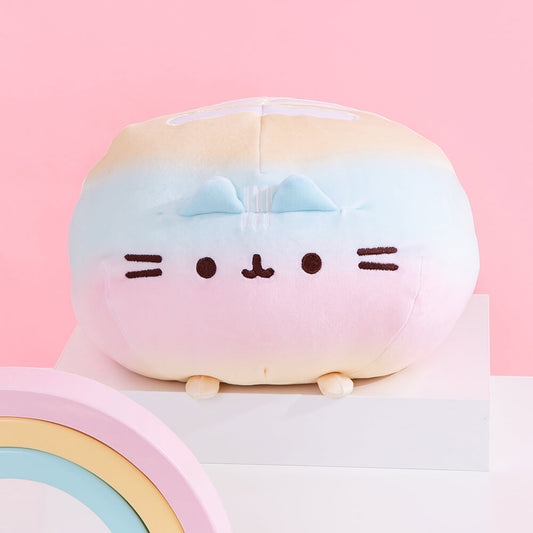 Gund Pusheen Squisheen Round Super Soft Plush 28cm Rainbow