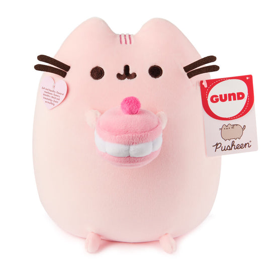 Pusheen Snackable Squisheen Plush with Macaron 24cm