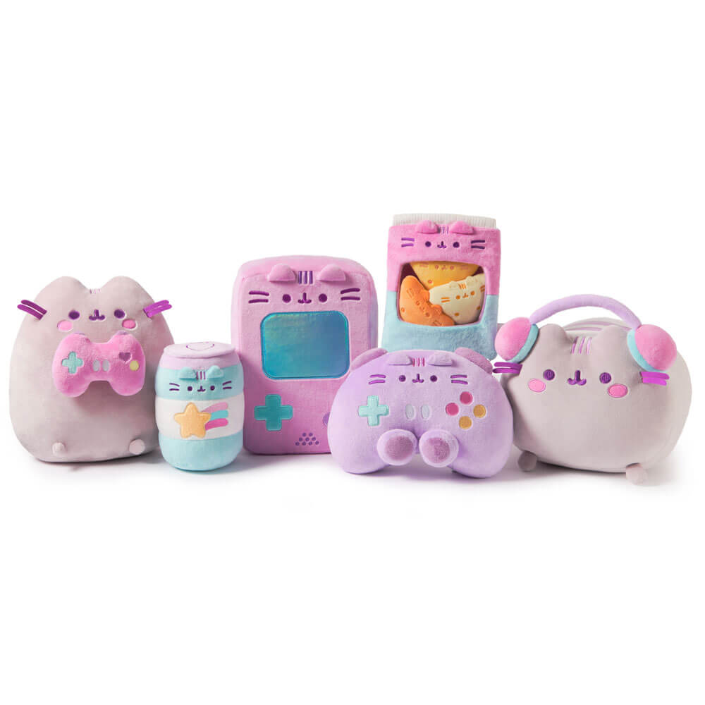 Gund Pusheen Gamer Girl: Bag of Chips 18cm Plush