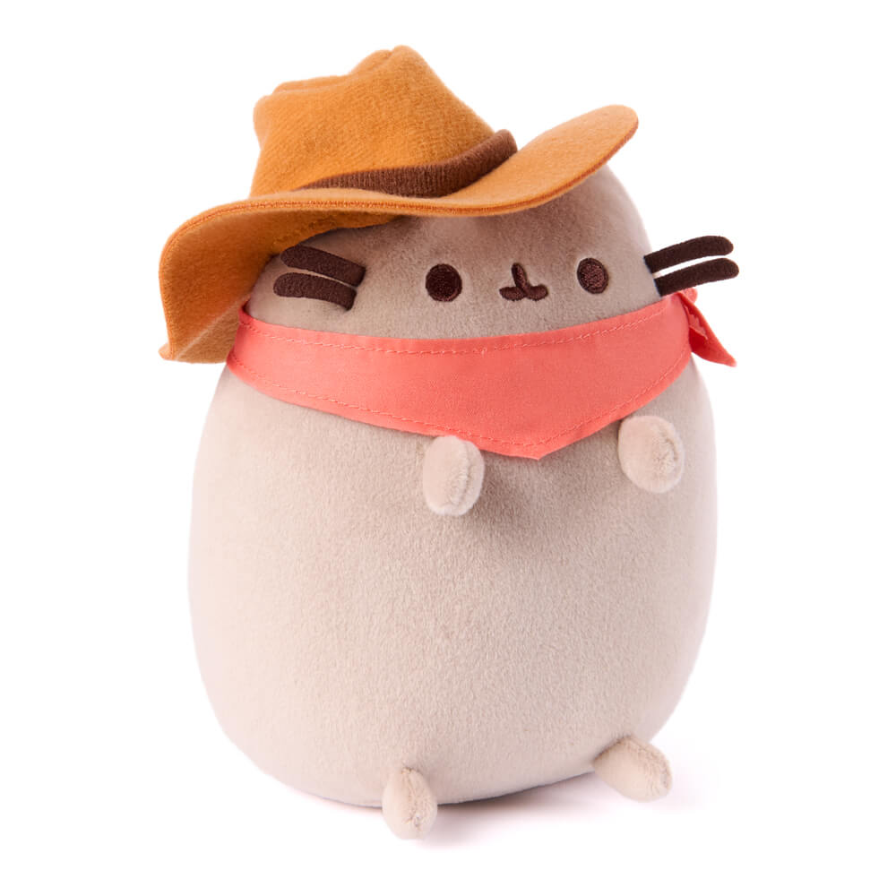 Gund Pusheen Cowboy Squisheen Standing Plush 20cm