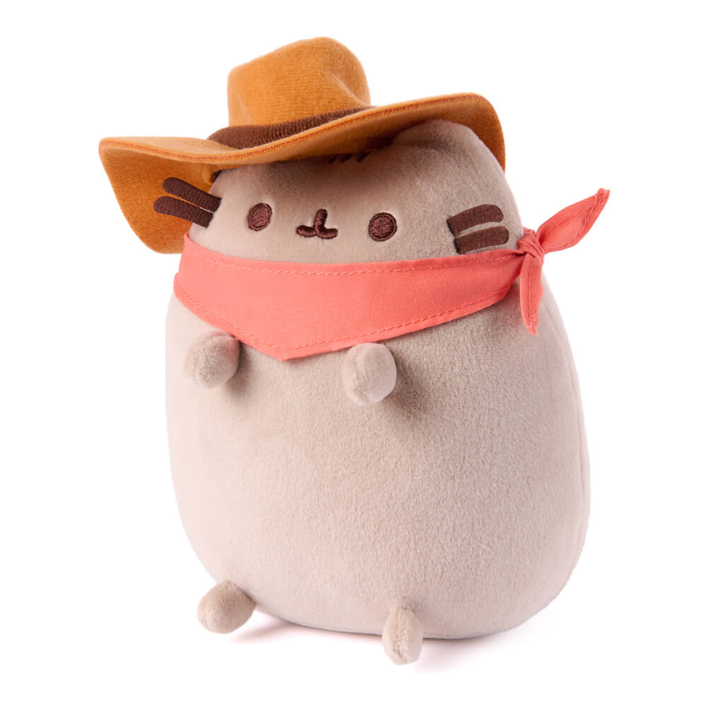 Gund Pusheen Cowboy Squisheen Standing Plush 20cm
