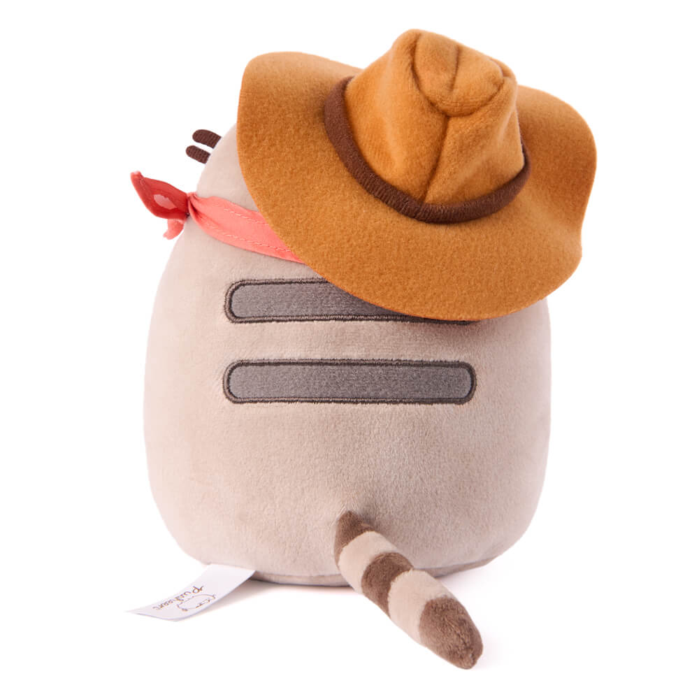 Gund Pusheen Cowboy Squisheen Standing Plush 20cm