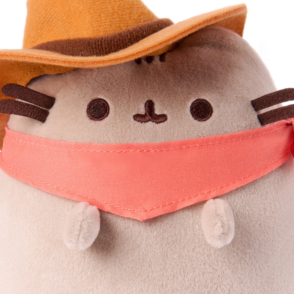 Gund Pusheen Cowboy Squisheen Standing Plush 20cm