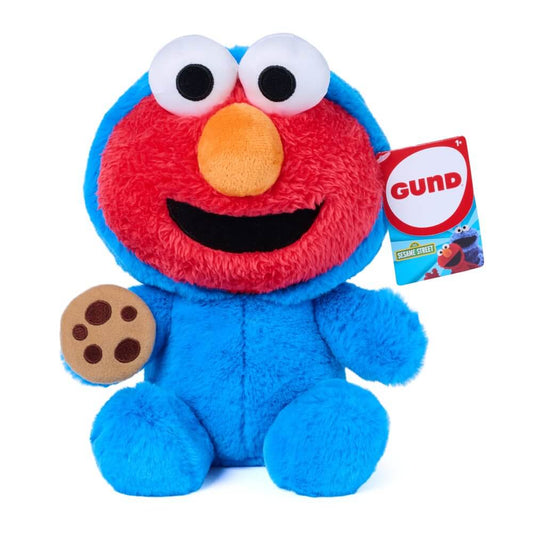Gund Sesame Street Elmo x Cookie Monster Buddy Up Plush 30cm