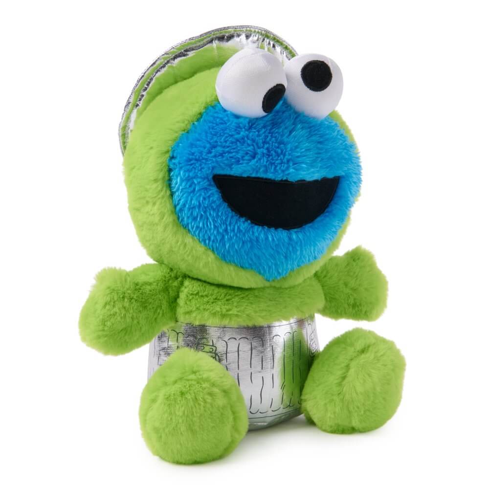Gund Sesame Street Cookie Monster x Oscar the Grouch Buddy Up Plush 30cm